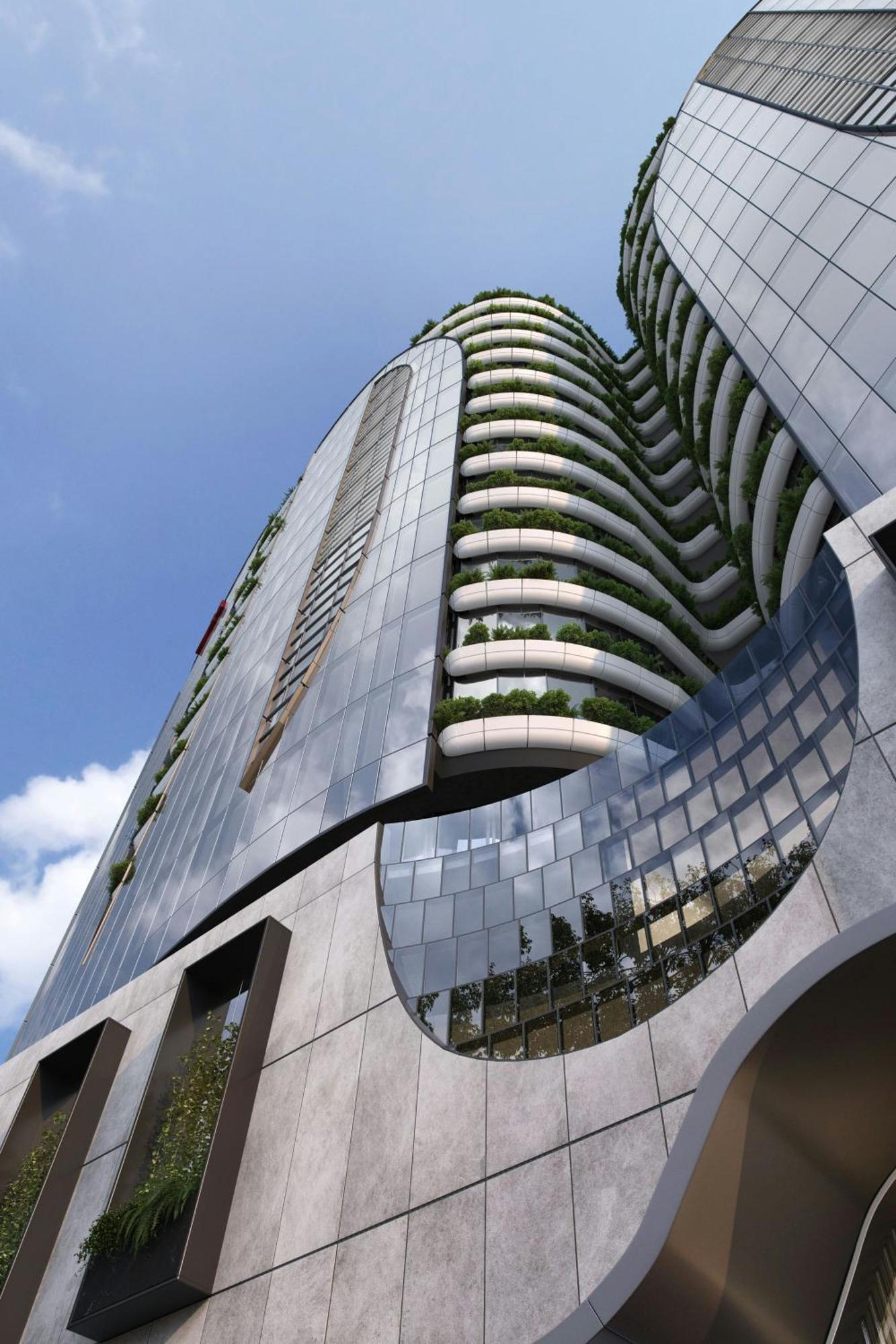 Melbourne Marriott Hotel Docklands מראה חיצוני תמונה The proposed One River North